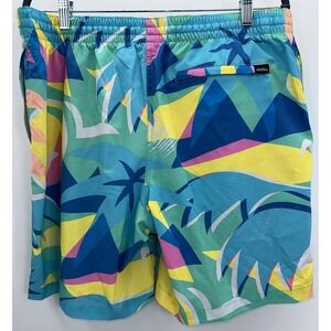 Chubbies the wave dasher swim trunks size XL 7" Inseam Tropical Vacation‎ Beach